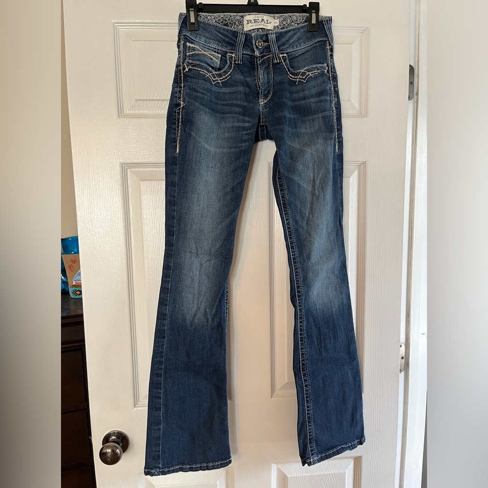 Ariat Mid Rise Boot Cut Jeans